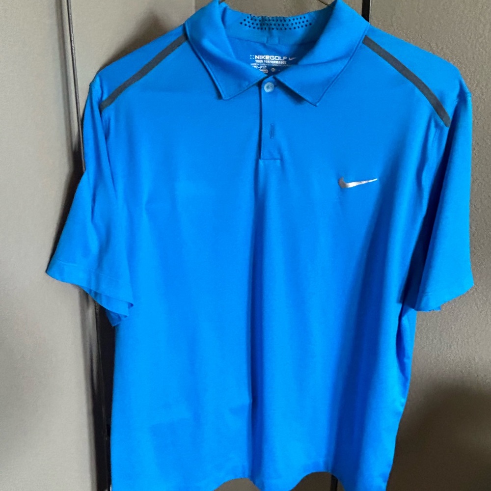 Mens XL Nike Golf Performance Dri-Fit Polo